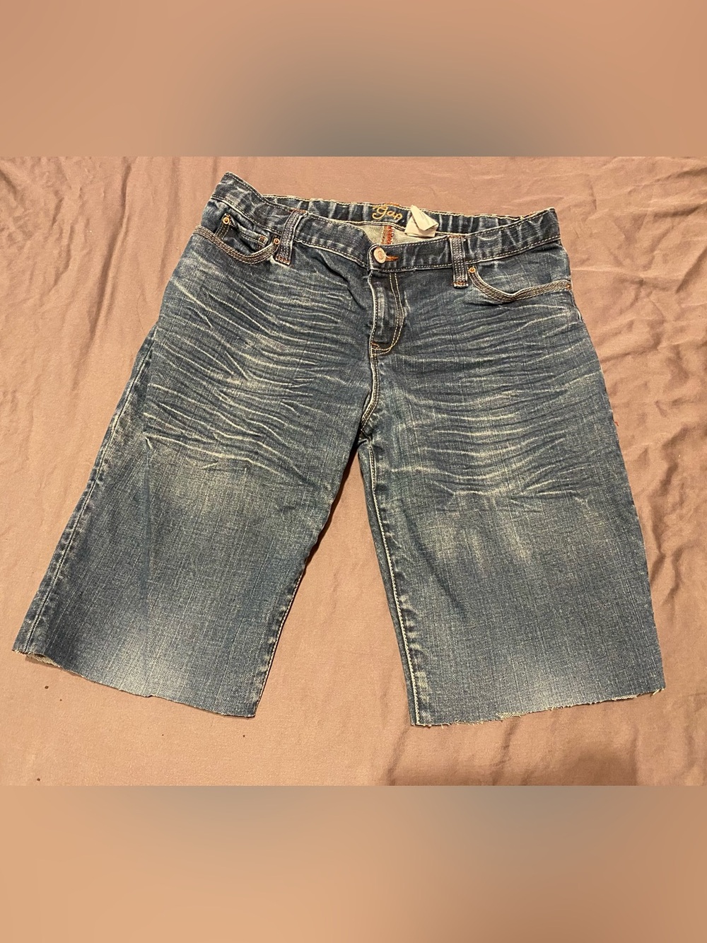 GAP denim jeans shorts, girls size 14 plus